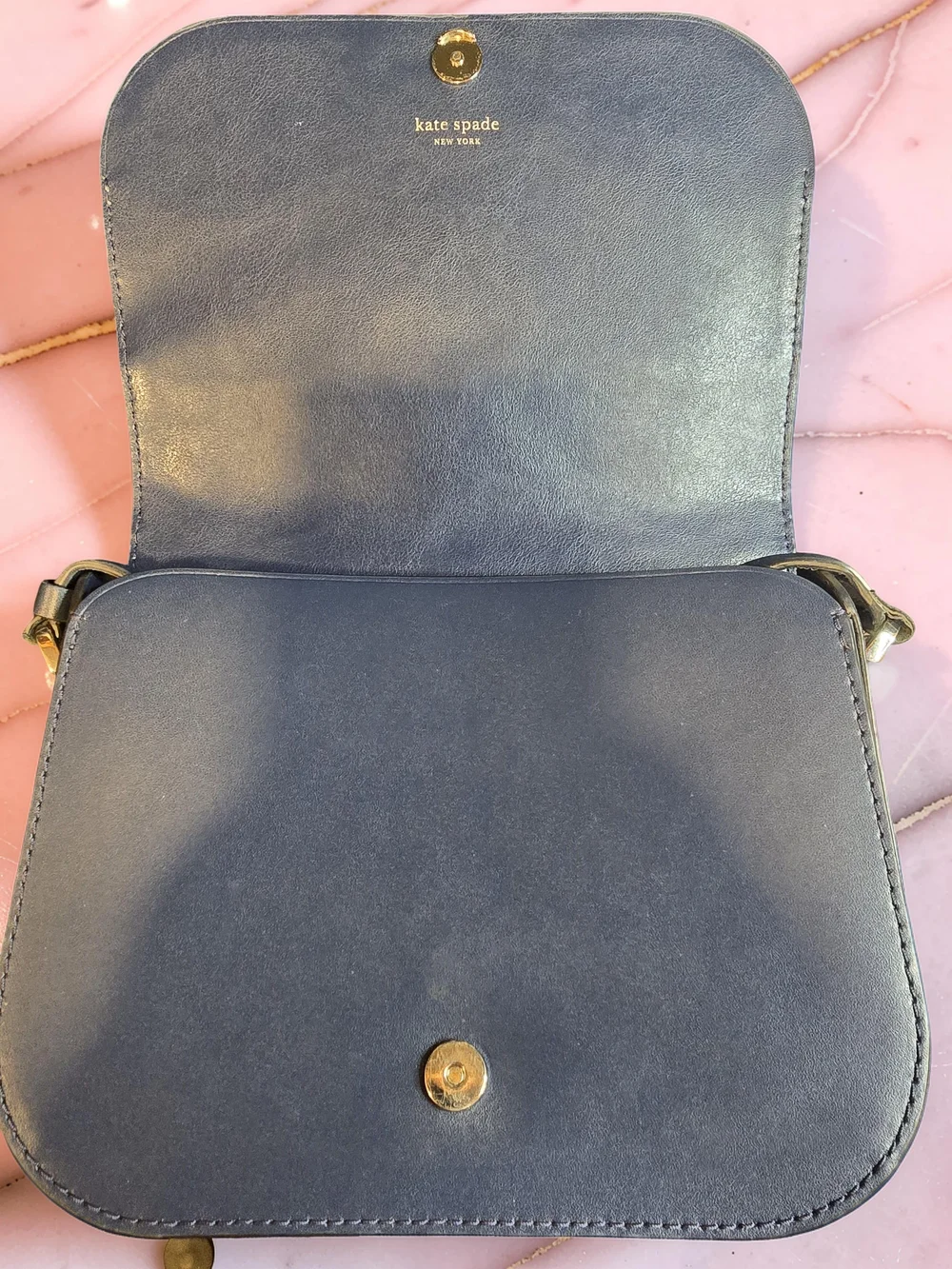 Kate Spade Nadine Patchwork Medium Shoulder Bag - Suede